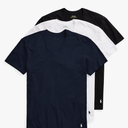 Polo Ralph Lauren Men's Slim Fit Cotton V-neck Undershirt 3-pack, Size M