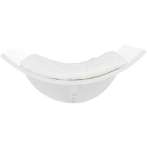 Trixie Lorena Cat Wall Mount Furniture - Elevated Cat Bed with Removable Pad, Raised Climbing Bed - White