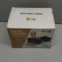 Cordless Electric Heated Lunch Box, Pro 24000mah Heated Lunch Box,Battery Powered, 1.2L Portable Food Heater-3D-5 Side Heating-Intelligent Temperature Control, Suitable For Trucks, Offices (Black/White)