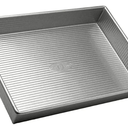 USA Pan Bakeware Rectangular Cake Baking Pan, 9 x 13 inch, Nonstick & Quick Release Coating, Aluminized Steel