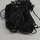 emma kites 100% UHMWPE Braided Cord 7/64~3/16"(Dia.) Heavy Duty Abrasion Resist. Low Stretch Utility Cord for Kites Surfing Whoopie Rigging Spearfishing Kayak Survival Repair, 1600~5500Lbs Spool (1/8" x 100Ft, Black)