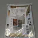 YI & ZE Green Ombre Shower Curtain Sets for Bathroom Accessories Fabric Polyester Waterproof Modern Shower Curtain Liner with 12 Hooks W72xL72