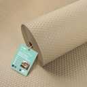 FLPMIX Shelf Liners for Cabinets Khaki: Large Waterproof 19" W x 300" L