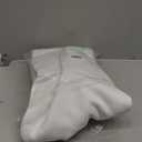 NICETOWN 100% Blackout Window Curtain Panels, Cold and Full Light Blocking Drapes with Black Liner for Nursery, 84 inches Drop Thermal Insulated Draperies (White, 2 Pieces, 52 Wide Each Panel)