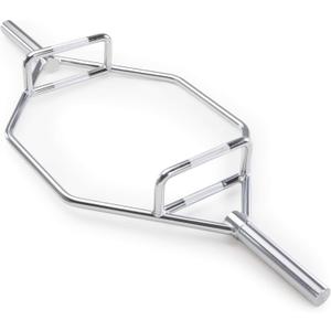 Marcy Olympic Hex Trap Bar Multiple Style  (Chrome, one piece)