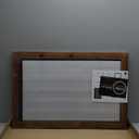 Loddie Doddie Magnetic Chalkboard Sign - 20 x 30 in Rustic Wood Frame - Easy-Erase Surface & Chalkboard Calendar for Wall - Magnet Board for Wall