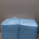 Basics Heavy Duty Dog and Puppy Pee Pads, LeakProof 5Layer Super Absorbent, QuickDry Surface for Potty Training, Regular Size, 24x23", Blue & White, 50 Count