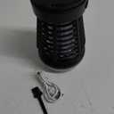 Portable Bug Zapper Indoor Outdoor, 2025 Upgraded Mosquito Zapper 3-in-1 Rechargeable Mosquito Killer & Camping Lamp,Suitable for Patio, Home, Backyard, Yard, Garden, Campsite (Black)