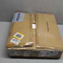 VILUXY Bohemia Wood Beaded Flush Mount Ceiling Light Antique Rustic Mini Round Chandelier White for Bedroom Kitchen Island Girl Room Entryway 3-Light (fringe)