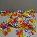 Thiccywoov 6 Pcs 10ft Light up Flower Lei Garland Hawaiian Flower Banner with LED Light Strings Tropical Luau Party Supplies for Summer Party Decorations Luau Theme Wedding Event Festivals Birthdays