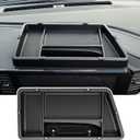 Dashboard Storage Organizer Compatible with 2022-2026 Chevy Silverado GMC Sierra 1500 24-26 2500HD 3500HD Dashboard Storage Tray Replacement for 2022-2026 Chevy Silverado Accessories