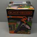 BLACK+DECKER Electric Leaf Blower, Leaf Vacuum and Mulcher 3 in 1, 250 mph Airflow, 400 cfm Delivery Power, Reusable Bag Included, Corded (BEBL7000)
