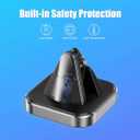 Charging Dock for Ray-Ban Meta Smart Glasses, Portable Charger Stand Compatible with Wayfarer, Headliner, Skyler, HSTN, Travel Charging Station with LED Indicator, Alloy with Weighted Non-Slip Base