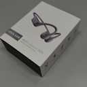 Open Ear Bone Conduction Headphones - Open Ear Bluetooth 5.4 Wireless Sport Headphones, 10H Playtime, IP55 Sweatproof, Noise-Reduction Mic for Running, Cycling, Hiking, Office Work (Deep Black)