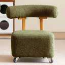 Kids Rolling Stool with Backrest, Small Chair for Toddler Desk, 14.2 x 13.8 x 18.1 inches