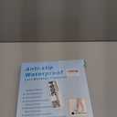 Waterproof Extra Wide Leg Cast Cover for Shower Adults, Extra Large Half Leg Shower Cover with Non-Slip Bottom, Watertight Foot Protector for Plus Size Adults Surgery Shower Boot