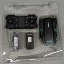 GPX Sky Rider XG-34 Neith Foldable Brushless Drone with GPS and Wi-Fi Camera, DRWG534B