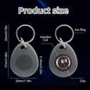 10 pcs 26 Bit Proximity Key Fobs Weigand Prox Keyfobs Compatable with 1346 1386 1326 H10301 Format Readers. Works with The Many of Access Control Systems