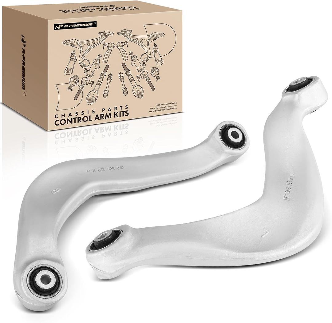A-Premium Rear Upper Control Arm, with Bushing | Fits Audi A4, A4 Quattro, Q5, A5, A5 Quattro, A6, A6 Quattro, A7 Quattro, A8 Quattro, S4, S5, S6, S7, SQ5 & Porsche Macan