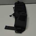 WYNEX Molle Backpack Accessories Pouch of Curve Design Version, Tactical Backpack Strap Pouch Hiking Backpacks Shoulder Attachment Pouch with Side-open Pocket for Edc/Phone