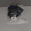 oten Women Mesh Long Sleeve Square Neck Mini Dress Sexy Ruched Bodycon Cocktail Club Party Short Dresses (Black) S