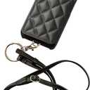 Compatible with iPhone 14 Pro Max 6.7" Wallet case with Zipper Credit Card HolderRFID Blocking,Flip Folio Book PU Leather Phone case Shockproof Cover Men Women for Apple14 Pro Max case Black