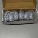 VOLISUN Solar Deck Lights Driveway Dock Lights, 12-Pack Led IP68 Waterproof Outdoor Warning Step Lights for Driveway Sidewalk Garden Pathway Yard (Blue, Auto On/Off)