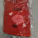 Valentine Dog Costume Kissing Booth Headpiece for Dog and Cats Cute Pup Kissing Booth Pet Headwear Costume Gift for Holiday Birthday Party(Red,L/XL)