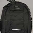 Backpack for Men and Women, School Backpack for Teens, Black Backpack for Boys with USB Charging Port Fits 15.6 Inch Laptop, Water Resistant Travel College Bookbag