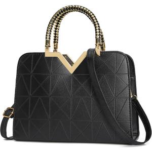 JHVYF Shoulder bags for Women Trendy Crossbody bags Casual Satchels Purse Ladies' Tote Bag (1# Black)