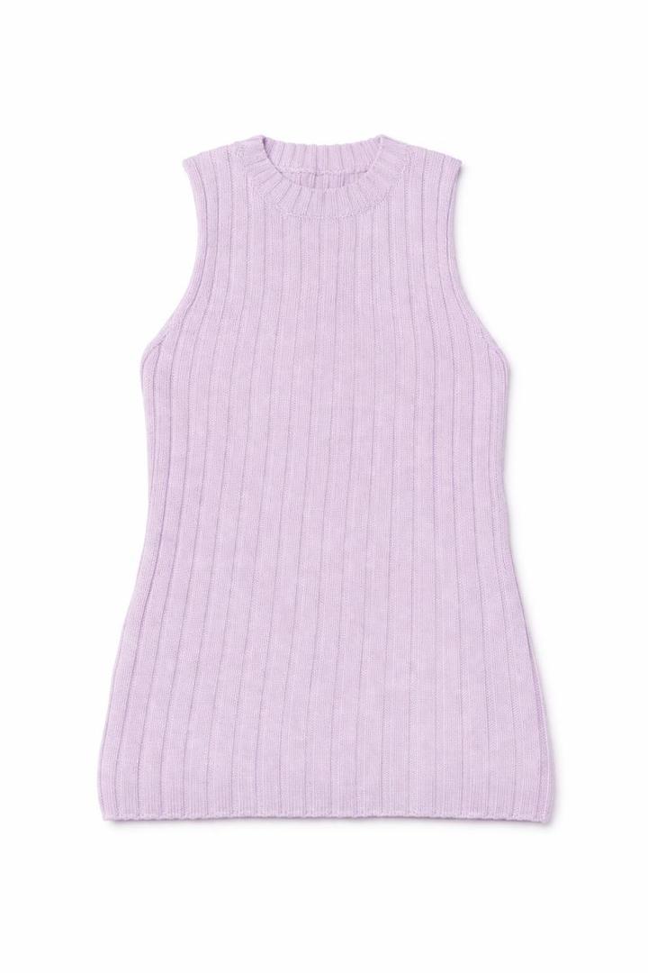 Womens Tank Tops Sleeveless Tunic Size M, Lavander