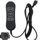 Lift Chair Remote Replacement,HSW306 6 Button 7 Pin Lift Chair Remote Controller Replaces HHC HSW306 Hand Control Switch Replacement for Power Recliner