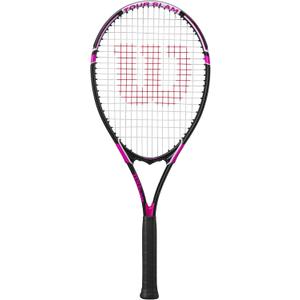 Wilson Tour Slam Adult Tennis Racquet Black/Pink - Grip Size 2-4 1/4"