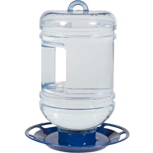 Perky-Pet 780 Outdoor Hanging Water Cooler Bird Waterer and Dispenser,Blue, 1.5 Qt Capacity