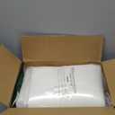 downluxe Waterproof Outdoor Chair Cushions Set of 4, 19" x 19" x 3" Patio Chair Cushion with Non-Slip Ties & Handle, Square Outdoor Cushion for Patio Furniture with Removable Cover, Forest Green