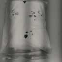 2 x Halloween Pillow Covers 18x18 inch Set of 2 White Cat Ghost Throw Pillow Cases Soft Plush Faux Fur Wool Couch Cushion Case for Home Decor Chair Sofa Bedroom Living Room (Cat Ghost)