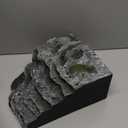 Large Reptile Hide Shale Scape Step Ledge, Reptile Cave Hideout, Bearded Dragons Accessories, Basking Rocks for Bearded Dragons (LargeB11.8 * 9.8 * 5.3)