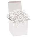 BOX USA White Crinkle Paper Filler (10lb) - Shredded Paper for Basket Stuffing, Shipping, Packaging, Confetti, Crafts & Holidays - Crinkle Cut, One Size