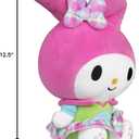 Jazwares Hello Kitty and Friends, 12-Inch My Melody Neon Plush - Officially Licensed Sanrio Product from Ages 6+
