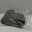 Battilo Dark Brown Throw Blanket for Couch, 51"x67" Soft Chenille Knit Throw Blanket for Home Decor, Soft Cozy Blanket, Decorative Chocolate Brown Blanket for Bed, Living Room