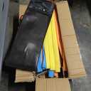 Toddler Trampoline for Kids Ages 1-8, 55'' Small Trampoline with Safety Enclosure Net & Adjustable Gymnastics Bar, Indoor & Outdoor Baby Mini Trampolines, Birthday Gifts for Children & Boys & Girls