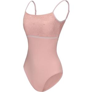 Women's Camisole Ballet Dance Leotards for Adult Gymnastics Bodysuit With Adjustable Straps (Pink/Lace) Women's Camisole Ballet Dance Leotards for Adult Gymnastics Bodysuit With Adjustable Straps (Pink/Lace)