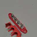 4 Post Power Distribution Block Bus Bar with Cover - Made in The USA - 250 Amp Rating - Marine, Automotive, and Solar Wiring (5/16" - Red)