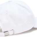 BOSS Mens Bold Logo Cotton Twill Cap (White)