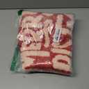 TRUEDAYS Christmas Bathroom Rug - Red Absorbent Non Slip Bath Mat for Bathroom & Tub - Merry Christmas Decor for Holiday, Guest Suites Family Homes (20'' x 31'')