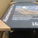 16x24 Inch Poster Frame, Plexiglass, Set of 2, Black Snap Frames, Front-loading Frame, Coating Aluminum Profile, Display Horizontally & Vertically (16x24-2pcs)