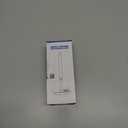 TV Antenna Indoor Antenna for Smart TV for Long Range Reception and All Smart TVs HD Digital Antenna with Amplifier Signal Booster for Local Channels Supports 4K 1080p-(Orange)