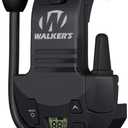 WALKER'S Razor Walkie Talkie Attachment - 22 Channels 3 Miles Range Distance Voice-Activated Handsfree Communication Device for Razor Shooting Muffs, 3 AAA Batteries Included (Black)