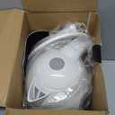 OVENTE Electric Kettle, 1.7L Fast Boiling Water Heater for Coffee or Tea, BPA Free with Water Level Gauge, Auto Shut-Off, Boil-Dry Protection, Indicator Light and Removable Filter, White KP72W