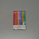 AECHY 8PCS Curve Highlighter Pen for Note Taking, Dual Tip Pens with 8 Different Curve Shapes & 8 Colors Fine Lines, Colored Curve Pens Set for Kids Journaling Back to School Supplies